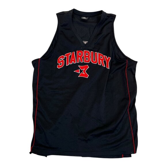 Vintage Stephon Marbury Starbury Stitched Basketball Jersey Black Mens 2XL Y2K - Picture 1 of 8